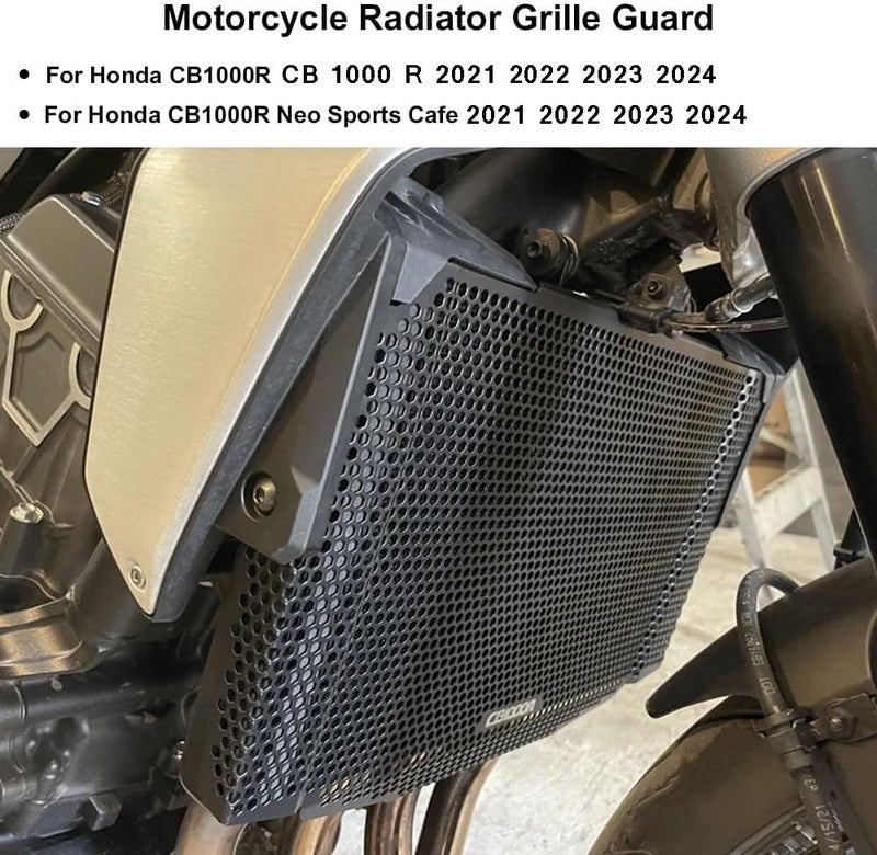 FREAXLL CB1000R 2021-2024 Radiator Grille Guard Protective Cover for CB1000R CB 1000 R Neo Sports Cafe 2021 2022 2023 2024 - Black - Image 2